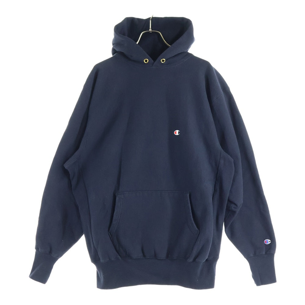 CHAMPION(チャンピオン) 90s VINTAGE REVERSE WEAVE PULLOVER PARKER リバースウィーブ プルオーバー パーカー ブラック