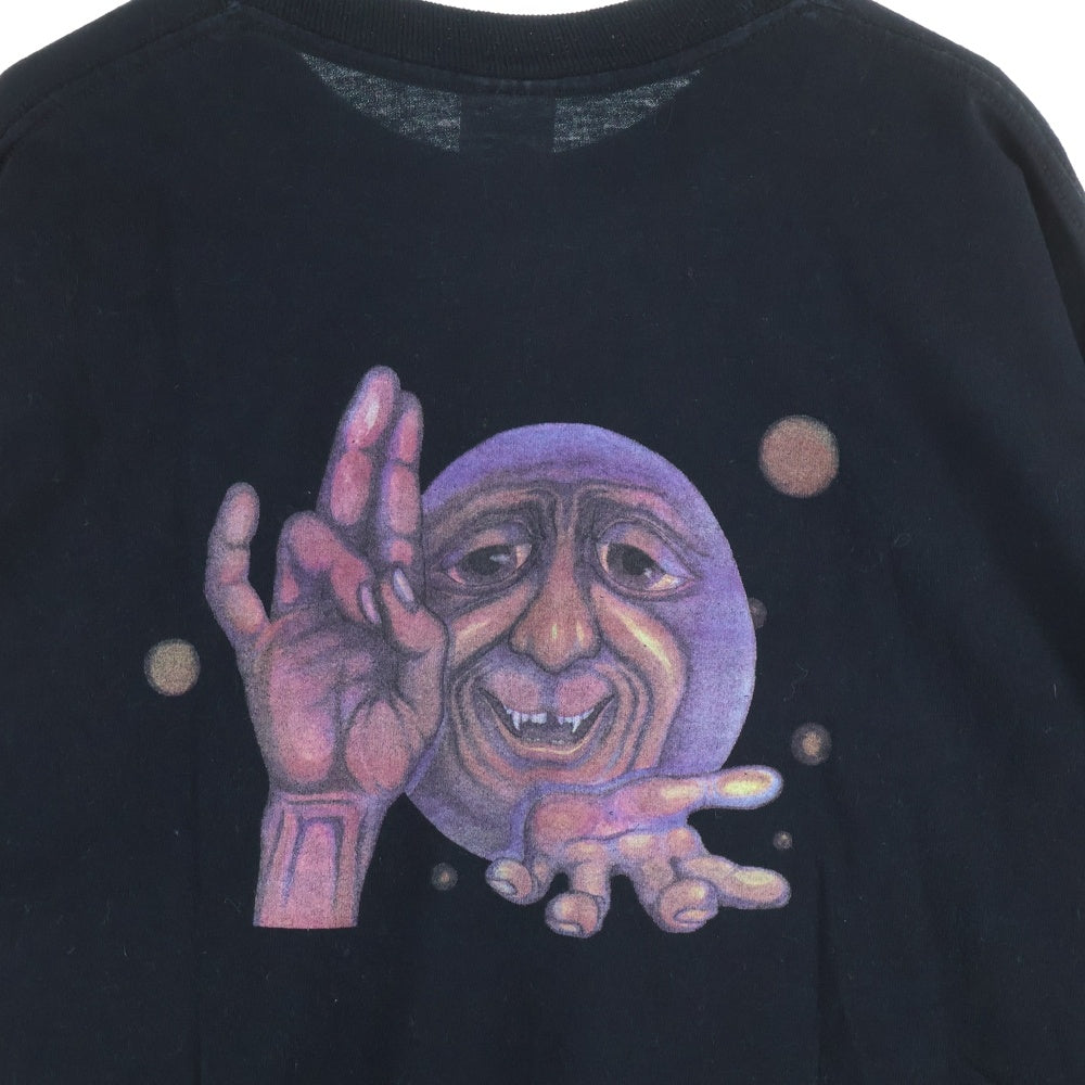 VINTAGE(ヴィンテージ) 90‐00s KING CRIMSON キングクリムゾン 両面プリント Tシャツ 販売カットソー ブラック