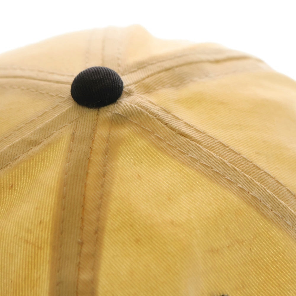 VINTAGE(ヴィンテージ) 90s BROOKLYN フロント 刺繍 6パネル キャップ ブラック/アイボリー