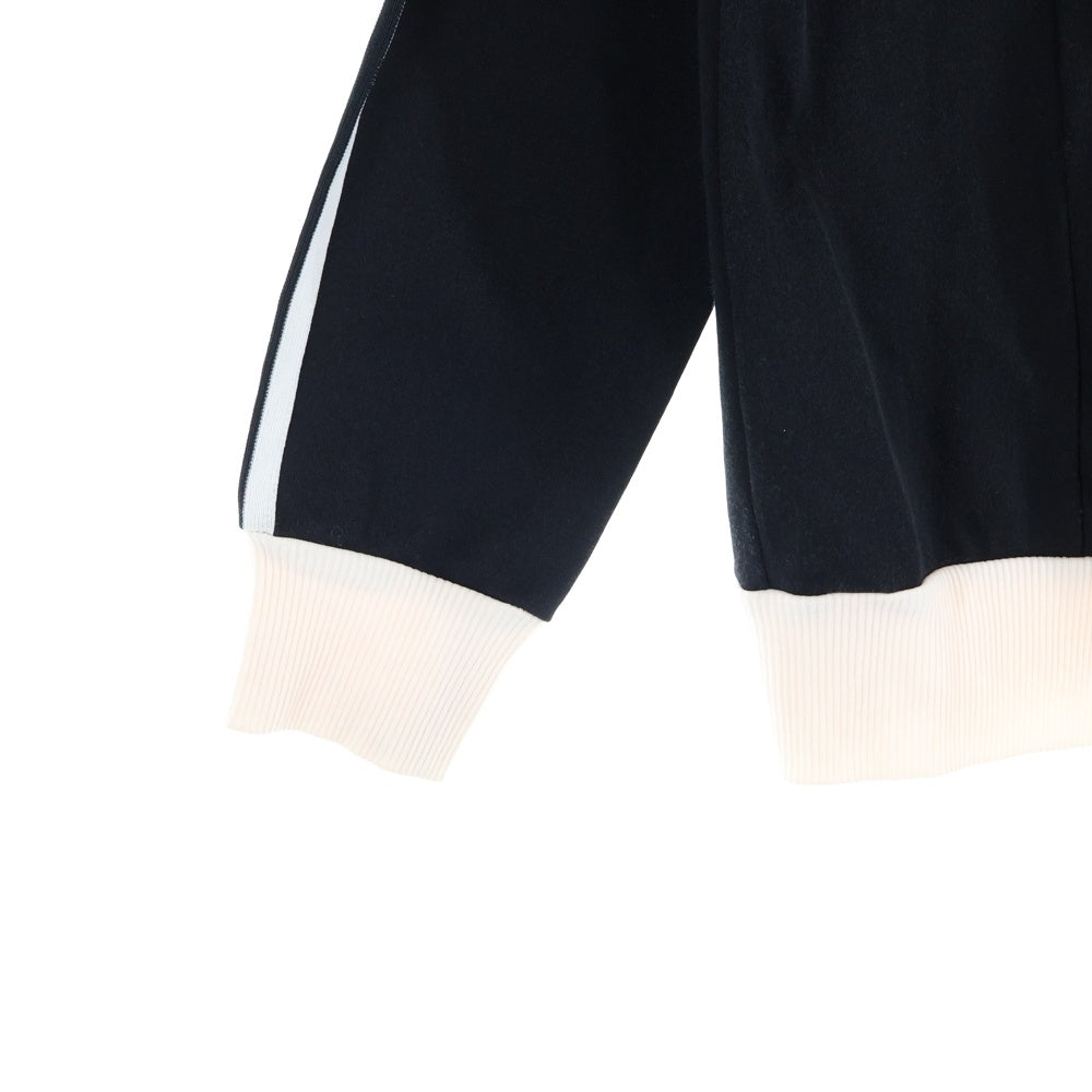 adidas(アディダス) 60-70s TRACK JACKET ハイネック ジップアップ トラック ジャケット ブラック/ホワイト 西ドイツ製