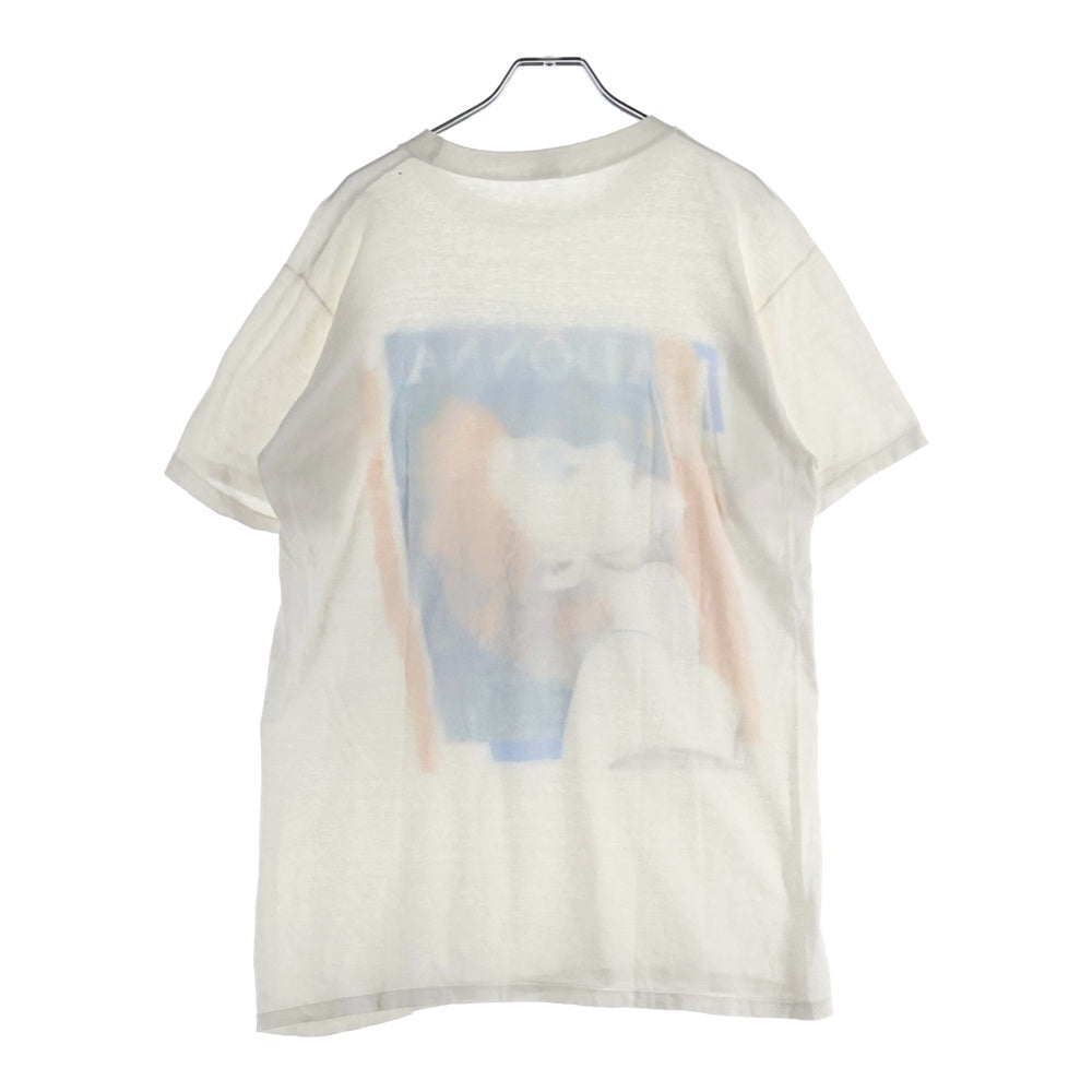 VINTAGE(ヴィンテージ) 80s MADONNA TRUE BLUE TOUR TEE マドンナ トゥルー ブルー フロントプリント Tシャツ 半袖カットソー ホワイト