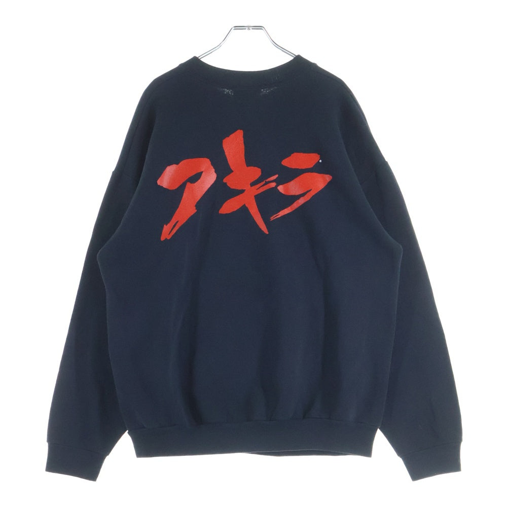 VINTAGE(ヴィンテージ) 90s AKIRA KANEDA EXPLODE CREWNECK SWEAT LEE BODY アキラ 金田 エクスプロード スウェット ブラック