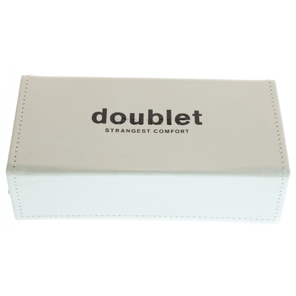 doublet(ダブレット) ×BLANC FLAMELESS SUNGLASSES 25SS72EW13 フレーム レス サングラス 眼鏡 グレー