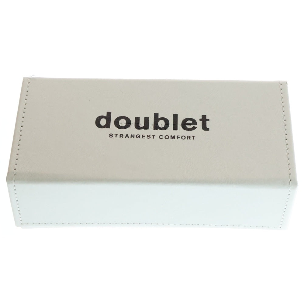 doublet(ダブレット) ×BLANC FLAMELESS SUNGLASSES 25SS72EW13 フレーム レス サングラス 眼鏡 グレー