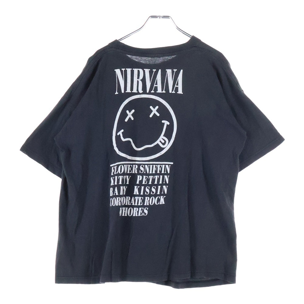 VINTAGE(ヴィンテージ) 90s NIRVANA KURT COBAIN Big Face Smile Tee
