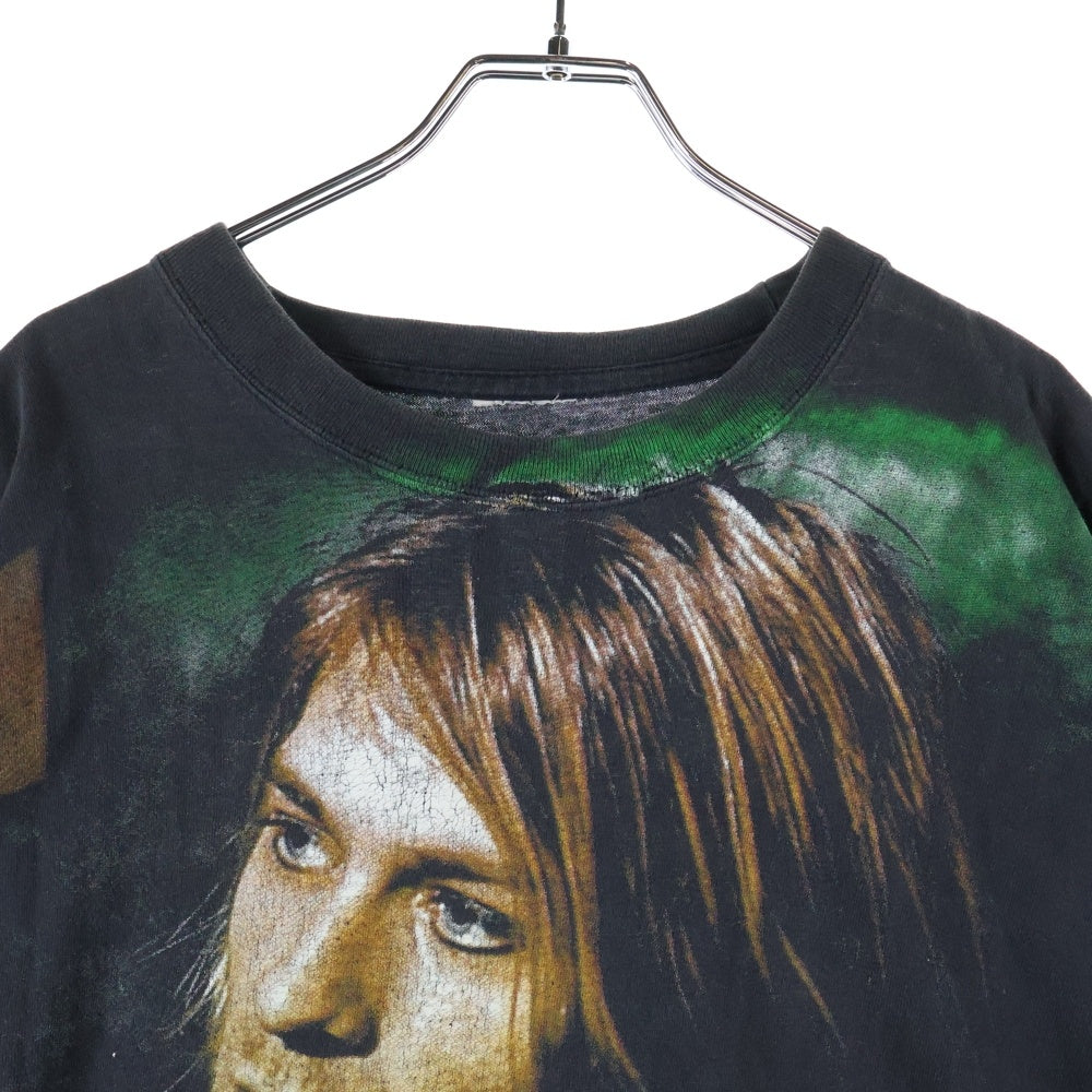VINTAGE(ヴィンテージ) 90s NIRVANA KURT COBAIN Big Face Smile Tee