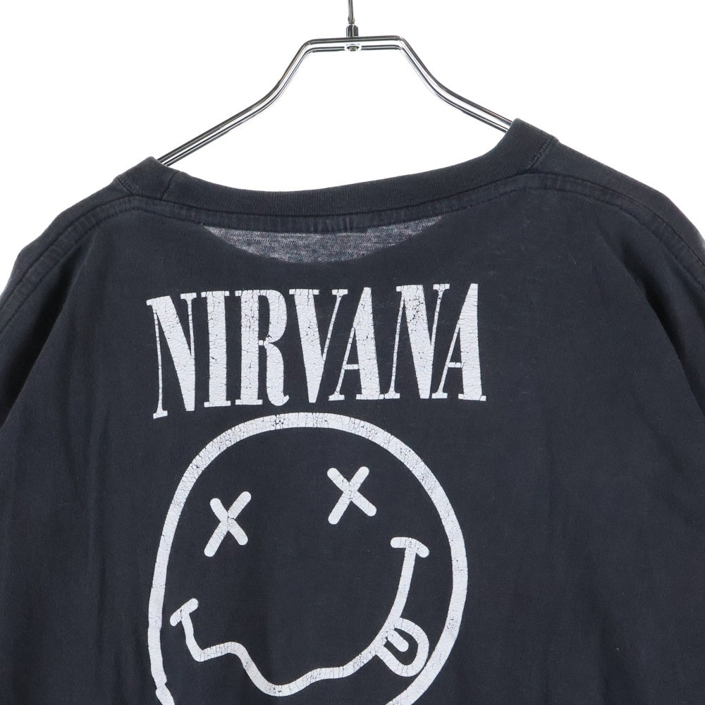 VINTAGE(ヴィンテージ) 90s NIRVANA KURT COBAIN Big Face Smile Tee