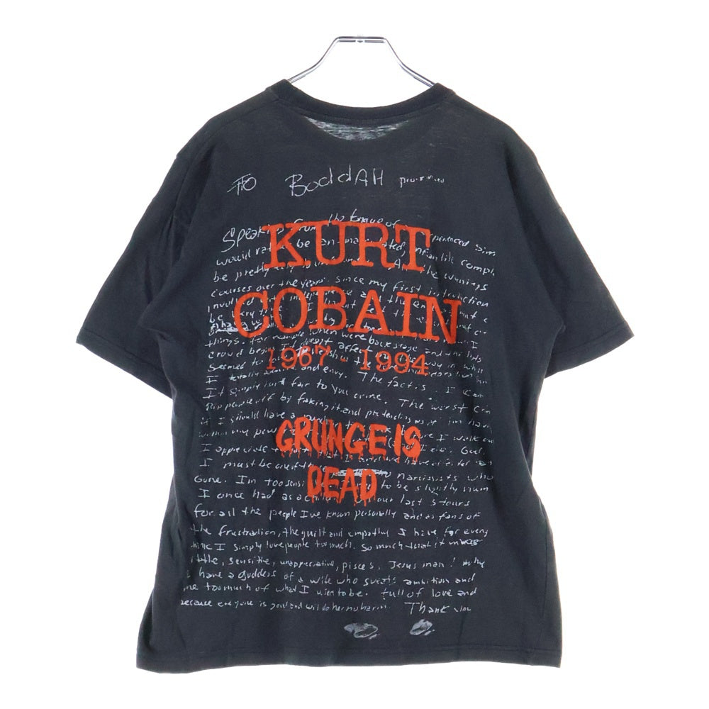 VINTAGE(ヴィンテージ) 90s NIRVANA KURT COBAIN GRUNGE IS DEAD