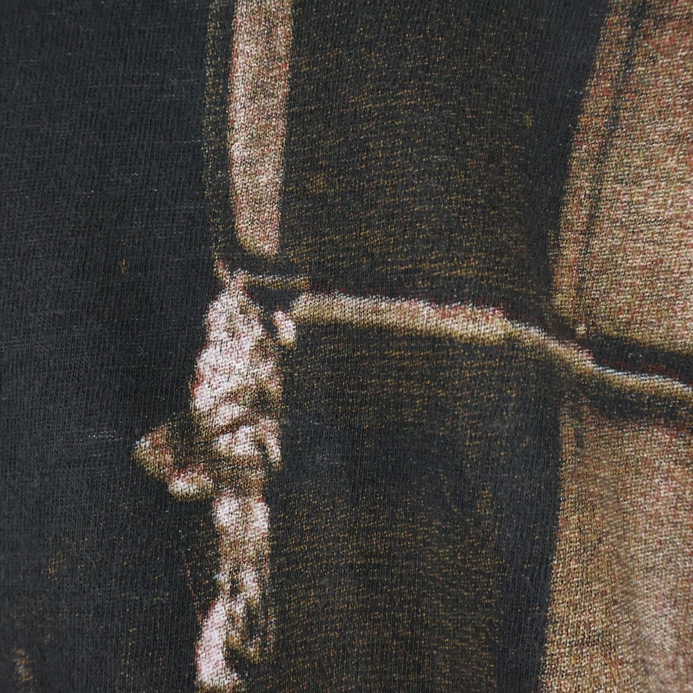 VINTAGE(ヴィンテージ) 90s NIRVANA KURT COBAIN GRUNGE IS DEAD BOOTLEG ニルヴァーナ カートコバーン Tシャツ 半袖カットソー ブラック