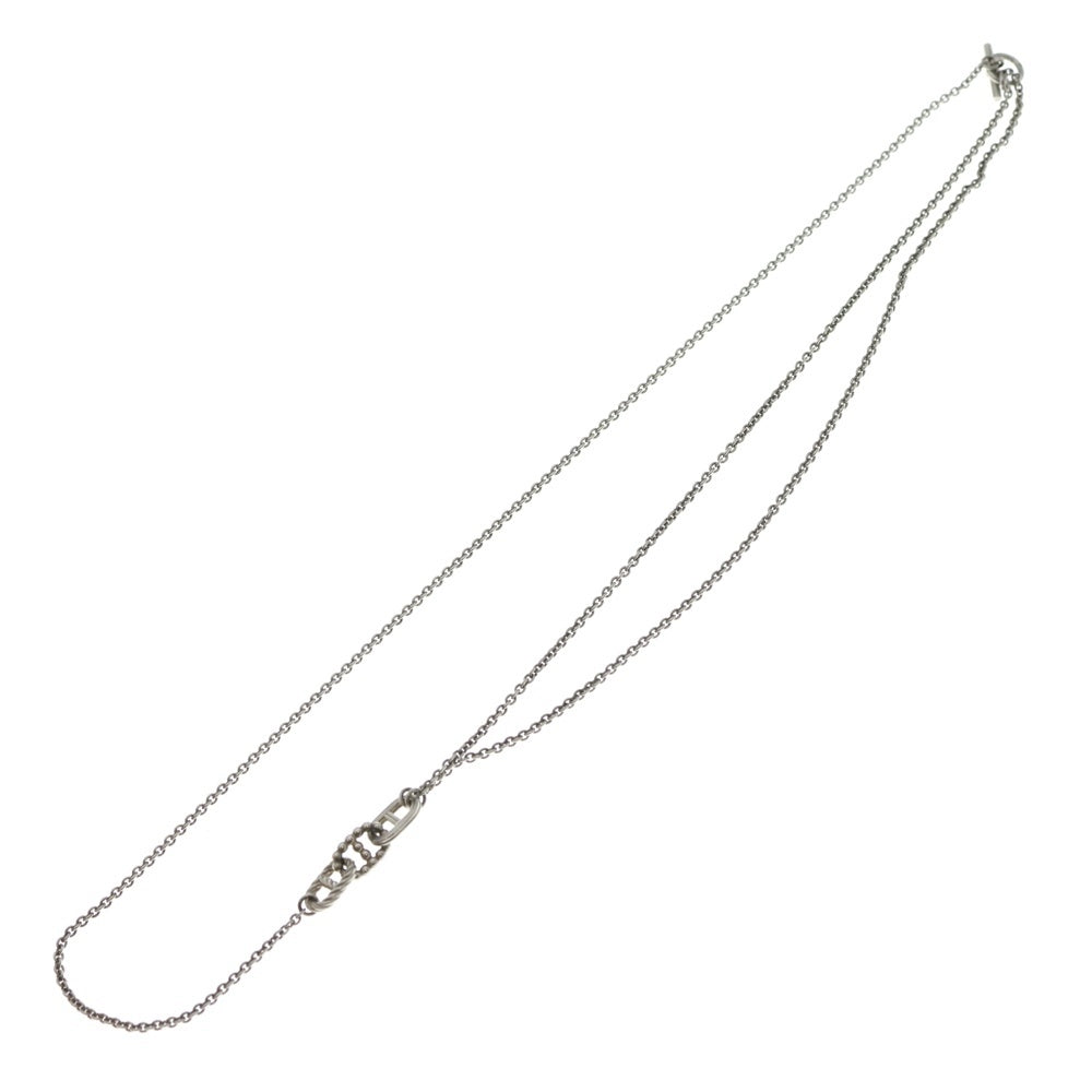 HERMES(エルメス) シェーヌダンクル パラード ネックレス シルバー