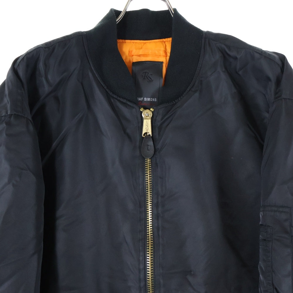 RAF SIMONS(ラフシモンズ) 05AW 10th Anniversary 2005 Curriculum Bomber Jacket ボンバージャケット 10周年記念 アーカイブ ブラック