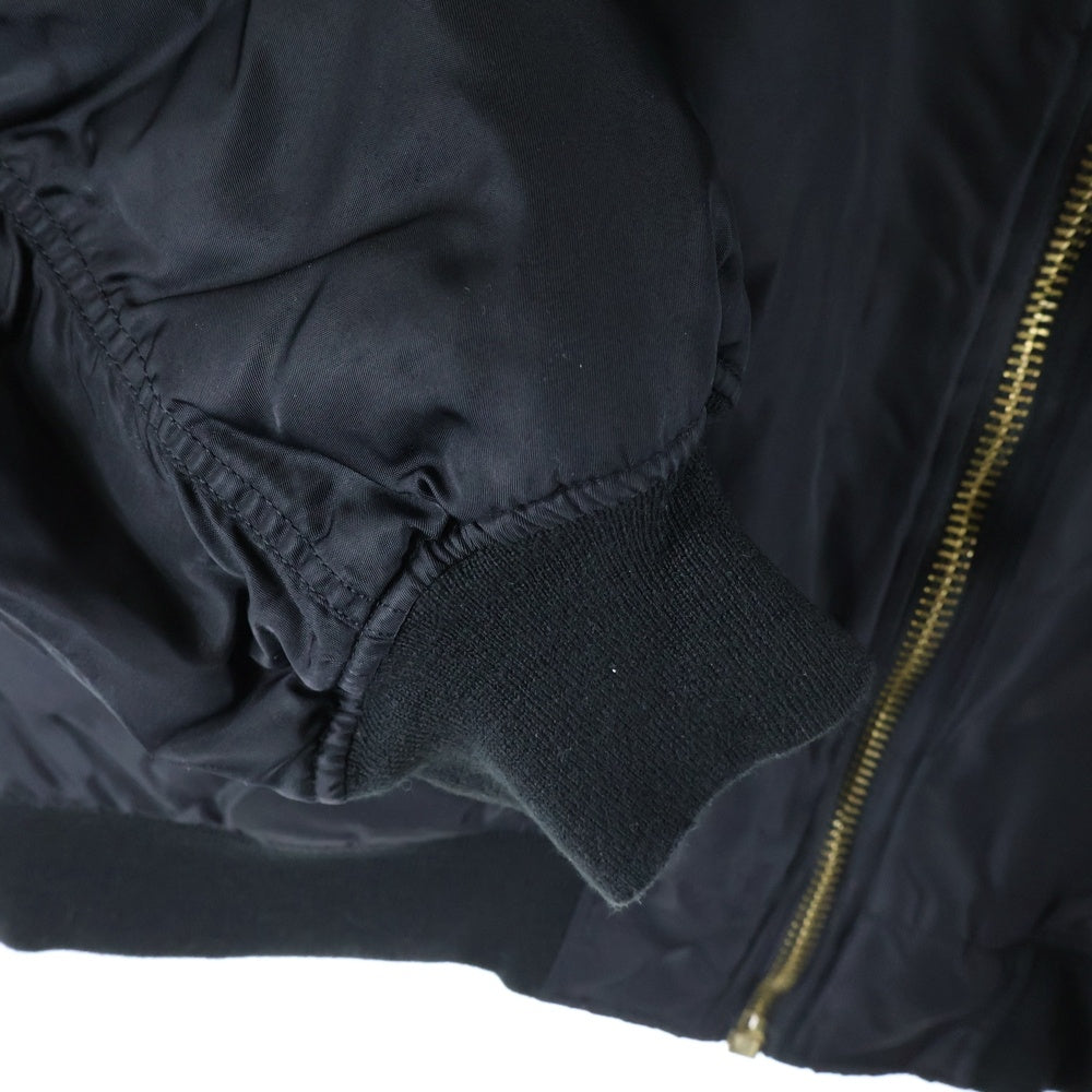 RAF SIMONS(ラフシモンズ) 05AW 10th Anniversary 2005 Curriculum Bomber Jacket ボンバージャケット 10周年記念 アーカイブ ブラック