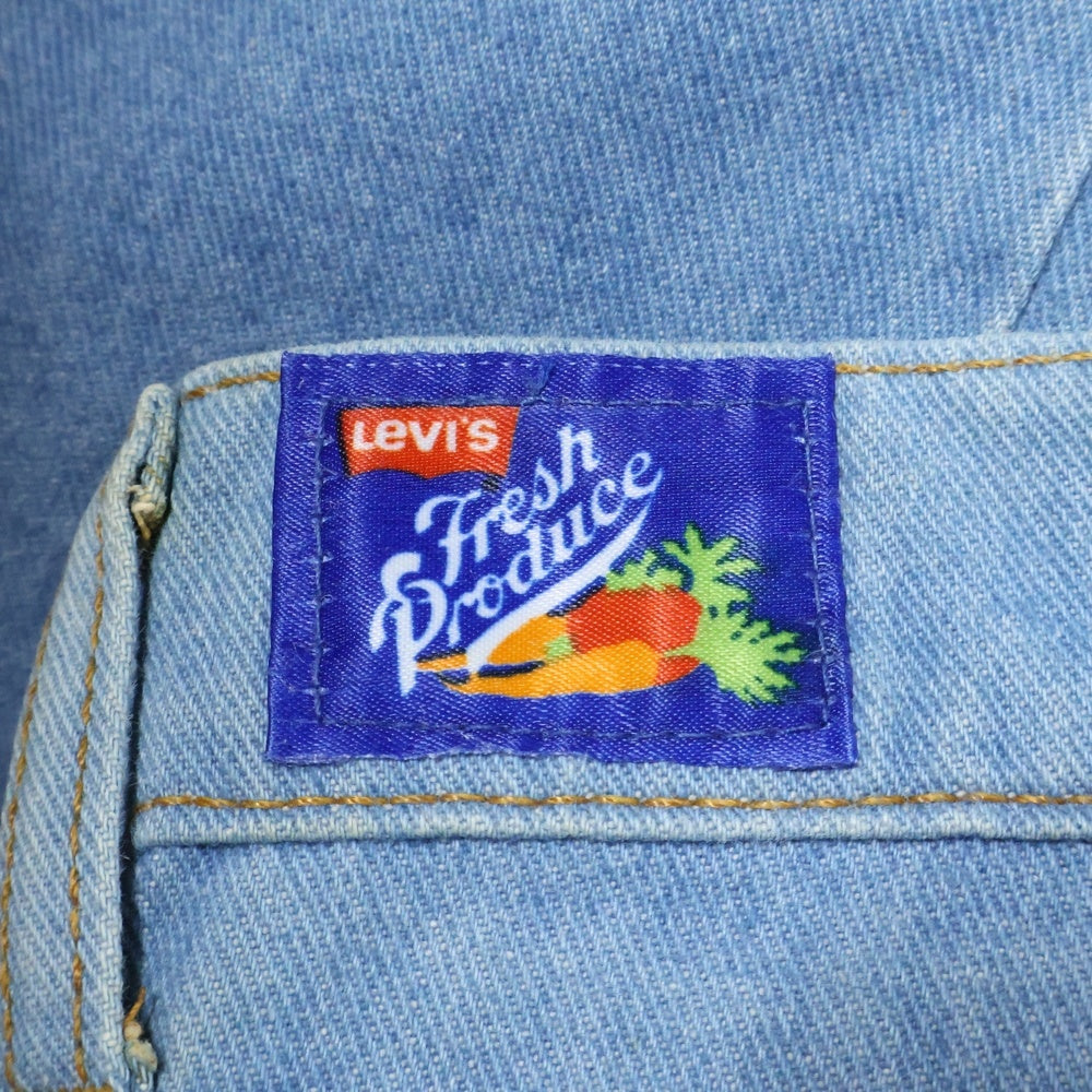 Levi's(リーバイス) 70s VINTAGE FRESH PRODUCE フレッシュプロデュース オレンジタブ ワイド ベルボトム デニム パンツ インディゴ