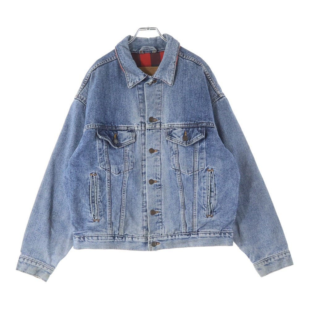 Levi's(リーバイス) 90s VINTAGE 70417ー4891 ネル生地 ライナー 4ポケット デニム ジャケット インディゴ