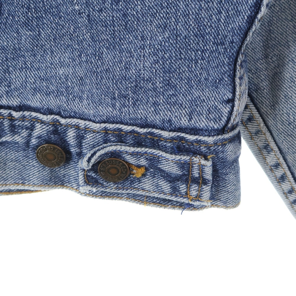 Levi's(リーバイス) 90s VINTAGE 70417ー4891 ネル生地 ライナー 4ポケット デニム ジャケット インディゴ