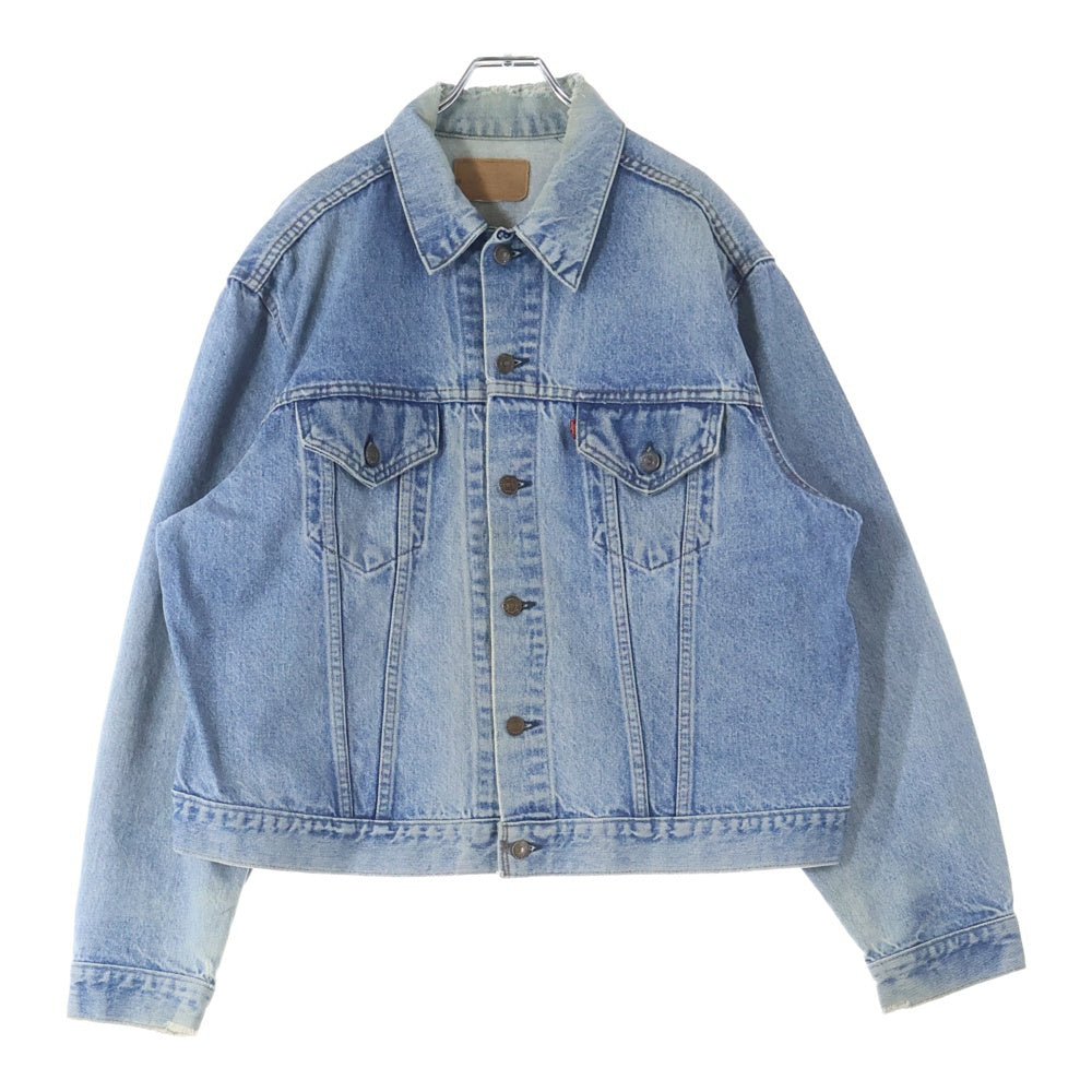 Levi's(リーバイス) 80s VINTAGE 70505 4th スモールe フォース ボタン裏刻印527 デニム ジャケット インディゴ