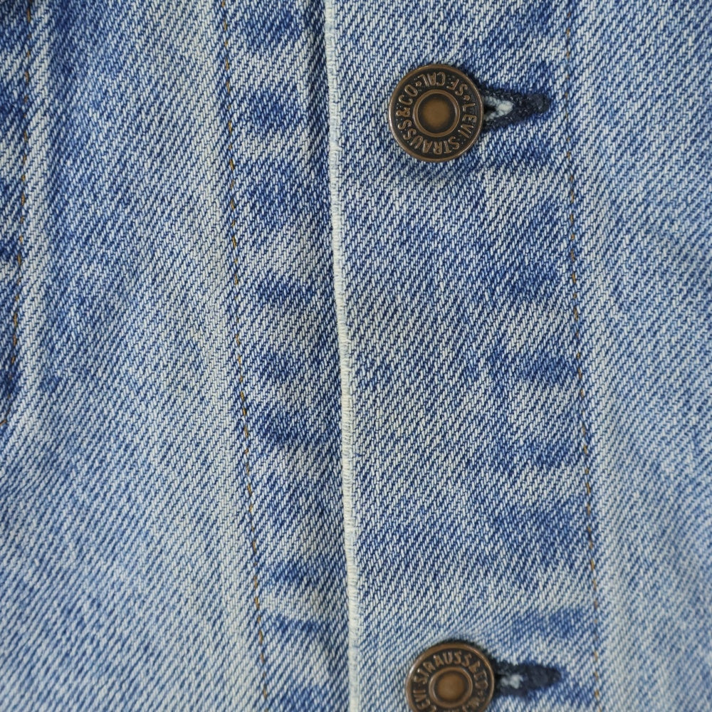 Levi's(リーバイス) 80s VINTAGE 70505 4th スモールe フォース ボタン裏刻印527 デニム ジャケット インディゴ