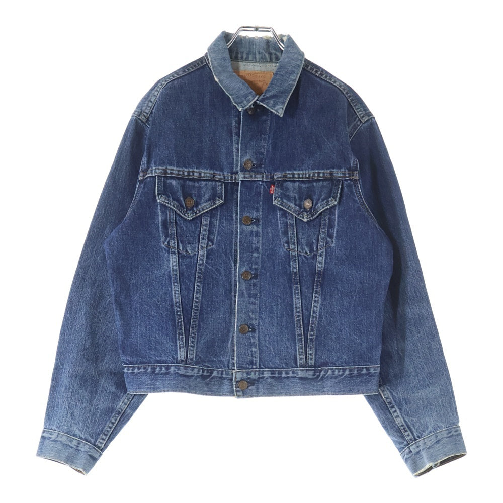 Levi's(リーバイス) 90s VINTAGE 557XX 3rd BIG E サード ボタン裏刻印555 バレンシア工場 デニム トラッカー ジャケット インディゴ