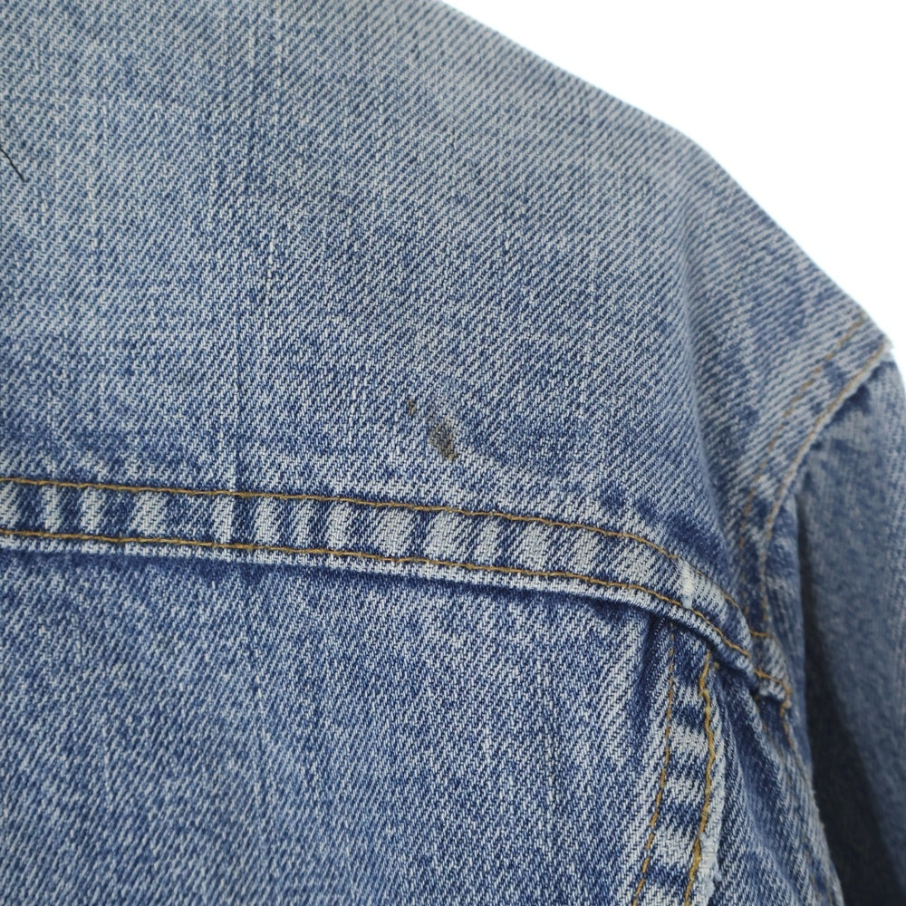 Levi's(リーバイス) 80s VINTAGE 71205-0217 4th スモールe フォース ボタン裏刻印522 ケアタグ デニム トラッカー ジャケット インディゴ