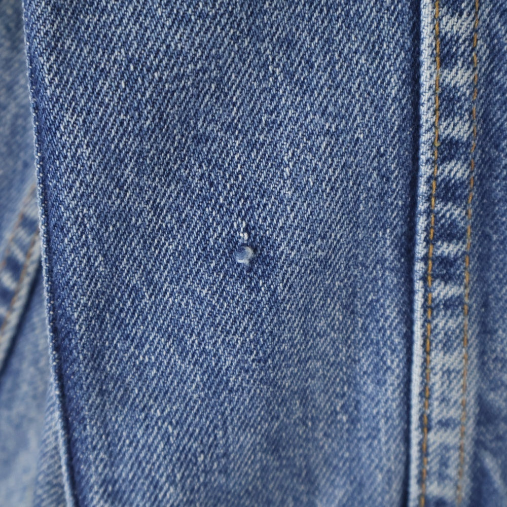 Levi's(リーバイス) 80s VINTAGE 71205-0217 4th スモールe フォース ボタン裏刻印522 ケアタグ デニム トラッカー ジャケット インディゴ