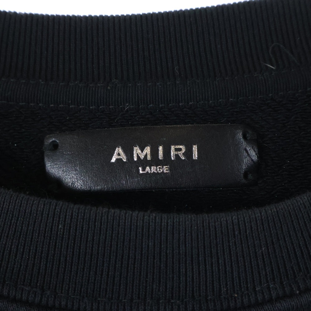 AMIRI(アミリ) BEVERLY HILLS RODEO DRIV限定スウェット ビバリーヒルズ ロデオドライブ トレーナー ブラック