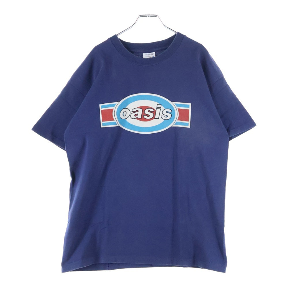 VINTAGE(ヴィンテージ) 90s OASIS オアシス Tシャツ 半袖カットソー ネイビー