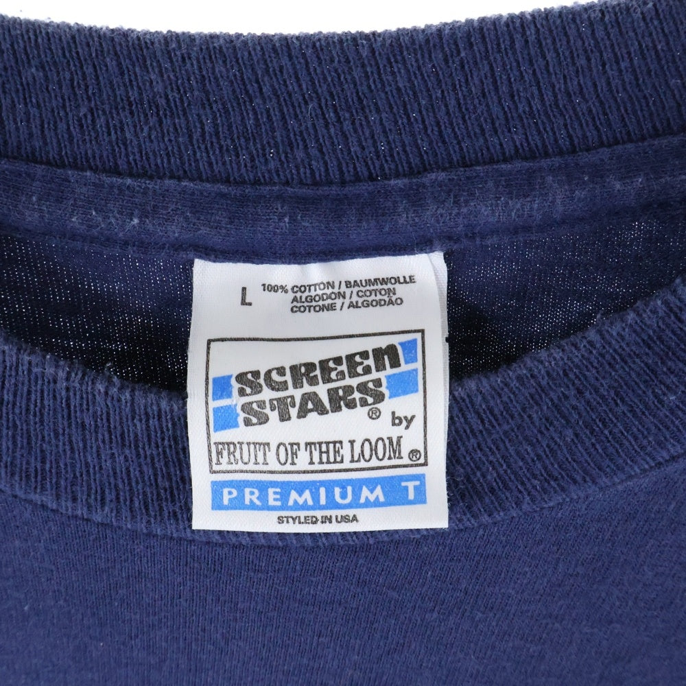VINTAGE(ヴィンテージ) 90s OASIS オアシス Tシャツ 半袖カットソー ネイビー