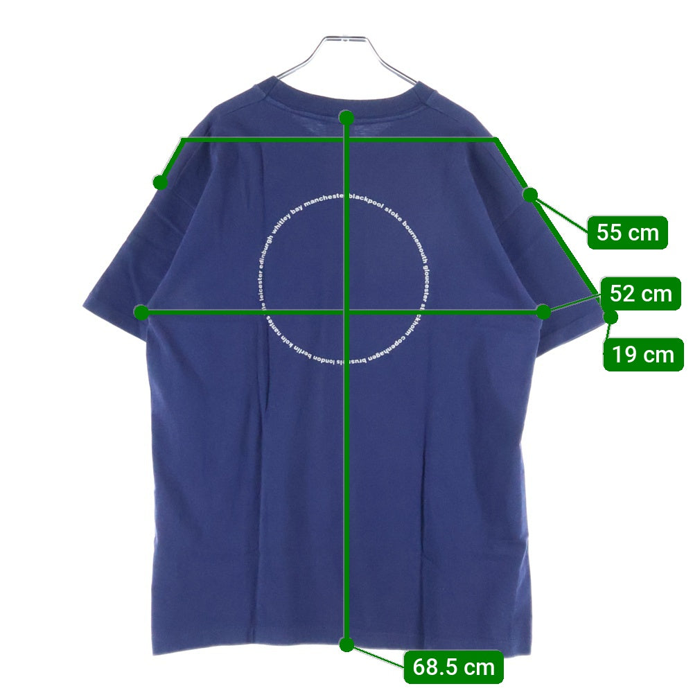 VINTAGE(ヴィンテージ) 90s OASIS オアシス Tシャツ 半袖カットソー ネイビー