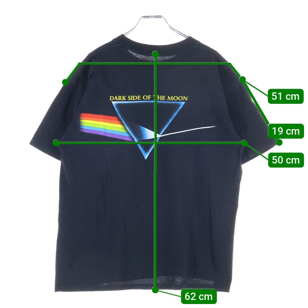 VINTAGE(ヴィンテージ) 90s PINK FLOYD DARK SIDE OF THE MOON ピンクフロイド Tシャツ 半袖カットソー ブラック
