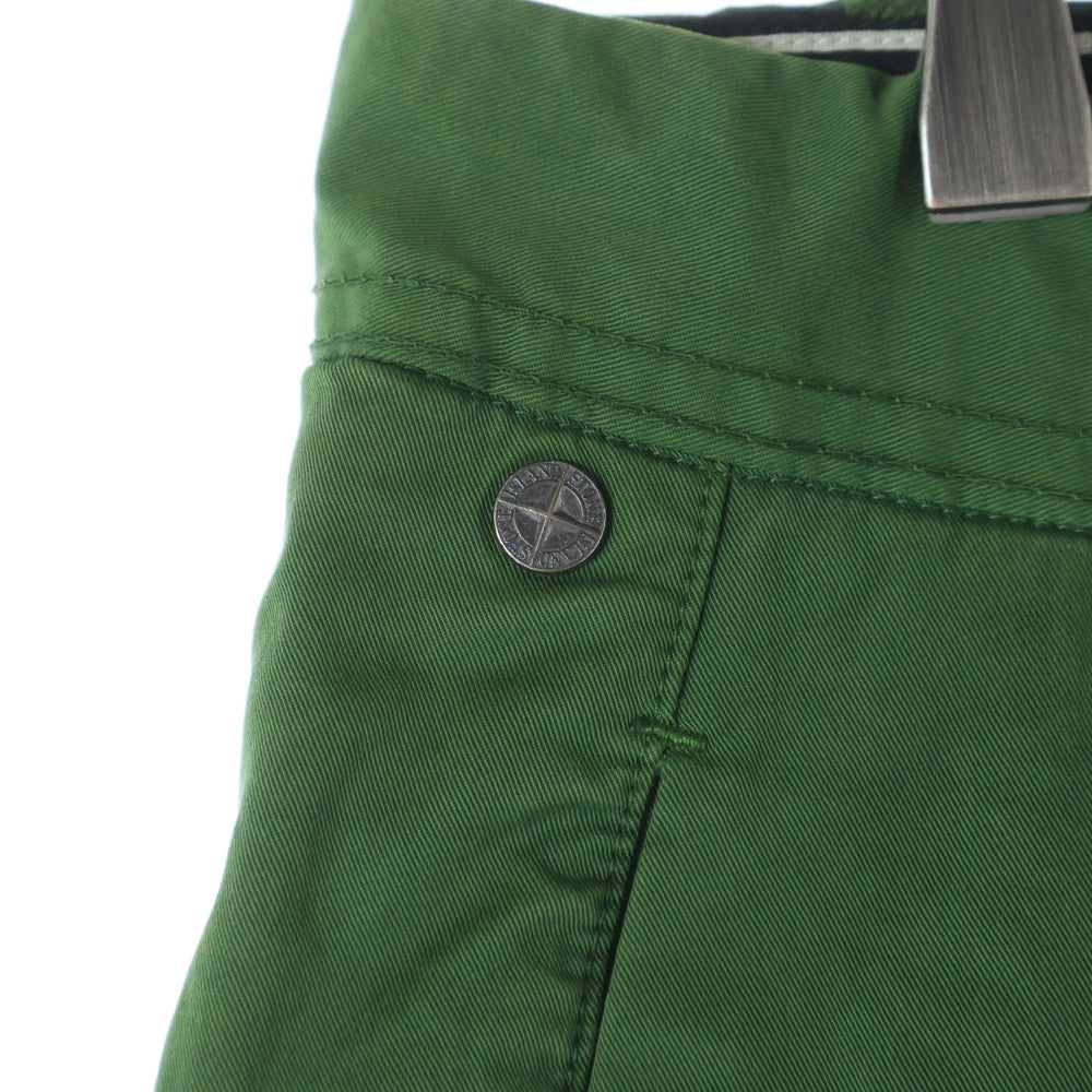 STONE ISLAND(ストーンアイランド) 00s VINTAGE コットン スラックス パンツ グリーン
