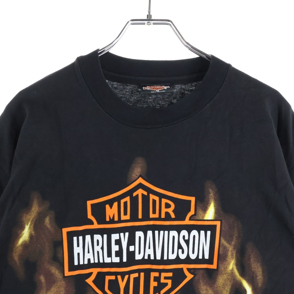 HARLEY DAVIDSON(ハーレーダビッドソン) 90s FLAME PRINT L/S フレイム