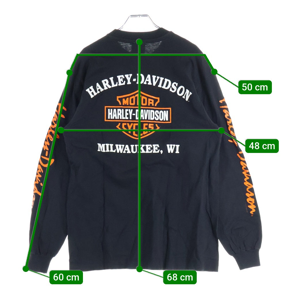 HARLEY DAVIDSON(ハーレーダビッドソン) 90s FLAME PRINT L/S フレイム