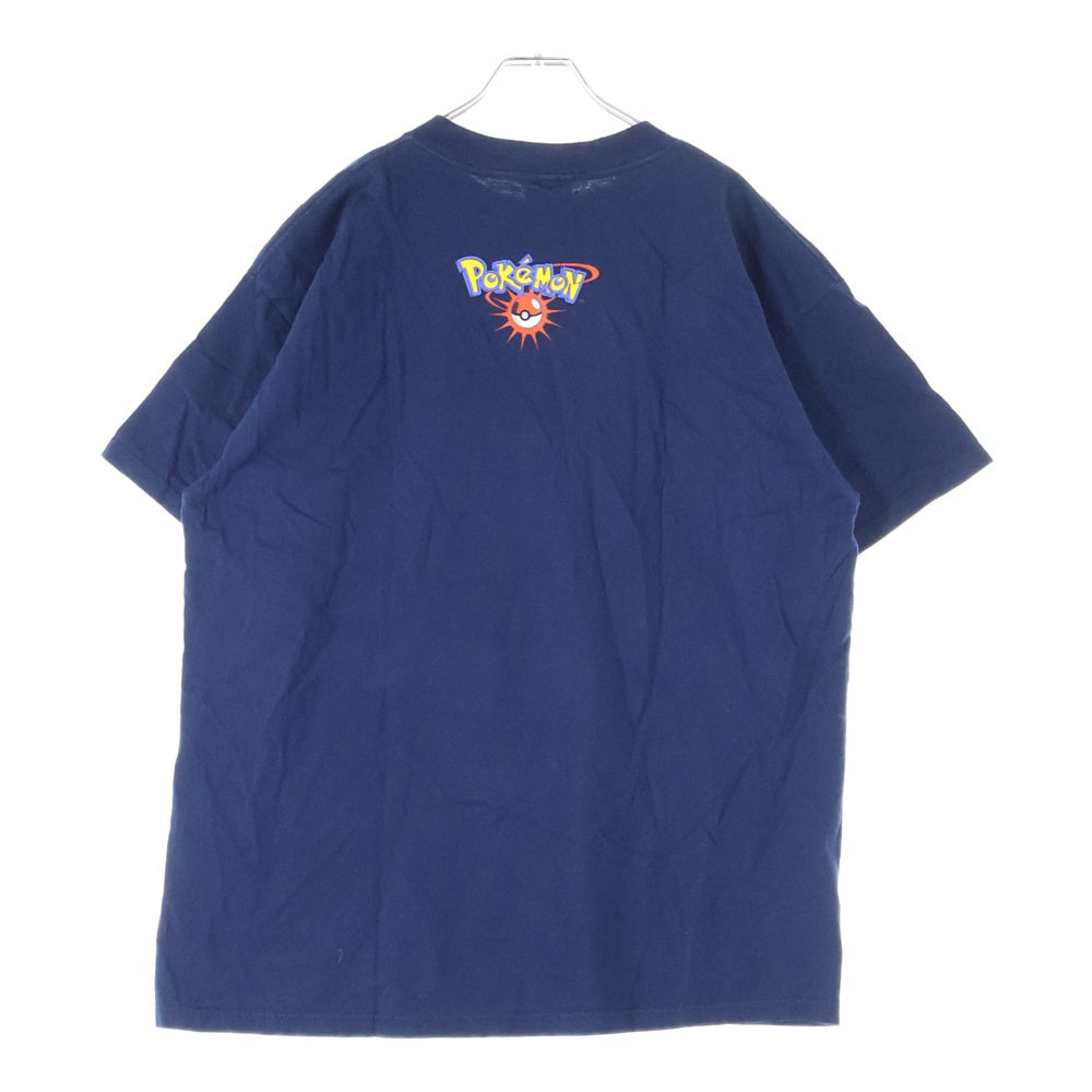 VINTAGE(ヴィンテージ) 90s POKEMON ポケモン ピカチュウ Tシャツ 半袖カットソー ネイビー