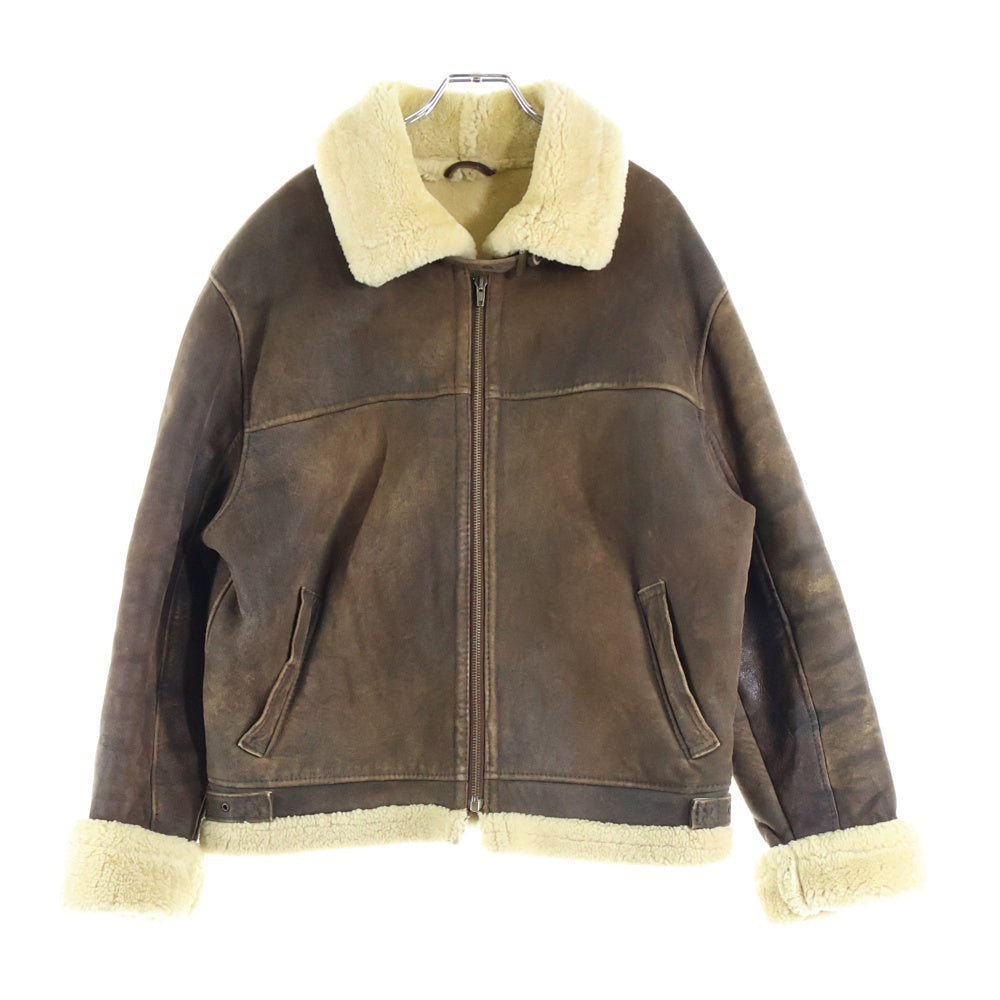 VINTAGE(ヴィンテージ) B-3type flight jacket 3タイプ フライト ジャケット 裏ボア ムートン アウター ブラウン