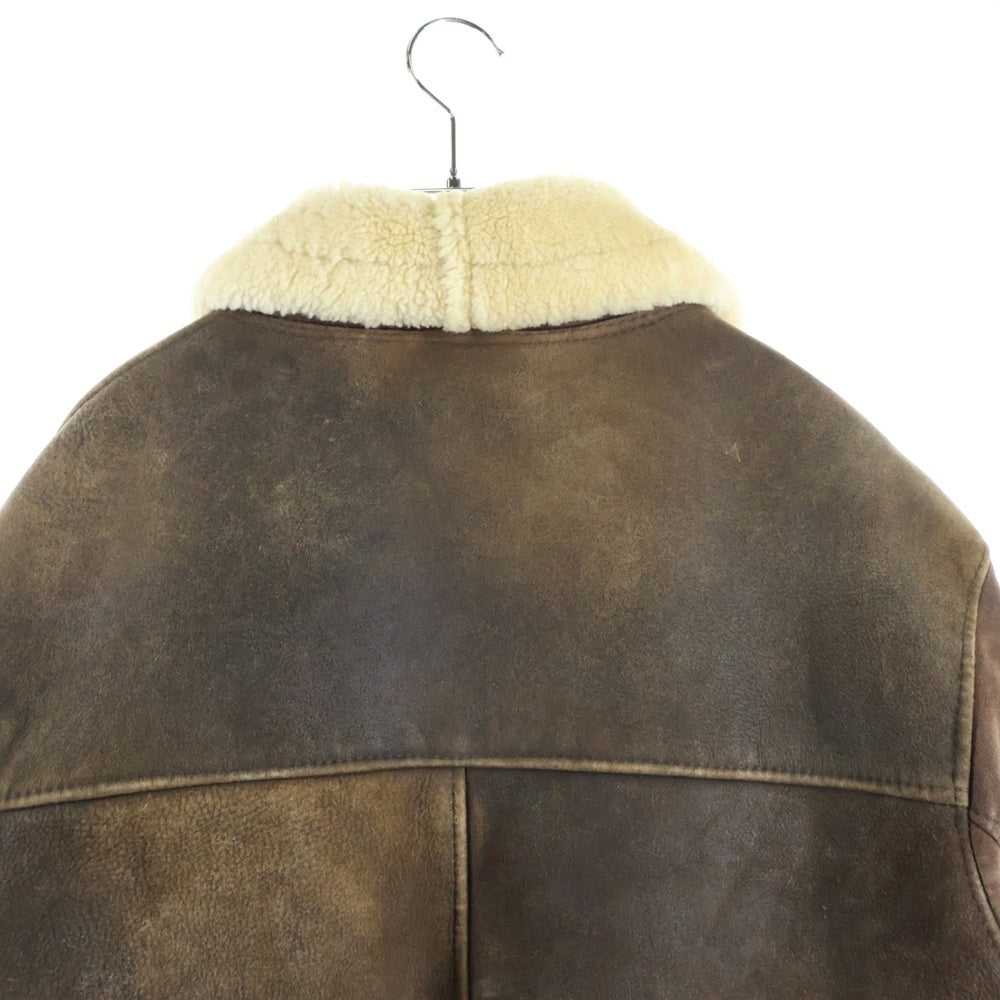 VINTAGE(ヴィンテージ) B-3type flight jacket 3タイプ フライト ジャケット 裏ボア ムートン アウター ブラウン