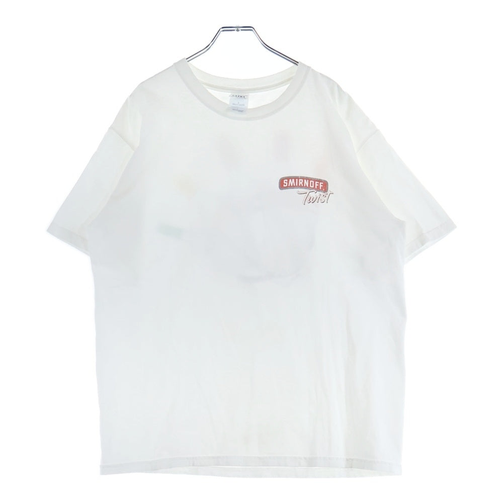 VINTAGE(ヴィンテージ) 00s SMIRNOFF PRINT TEE スミノフ Tシャツ 半袖カットソー ホワイト