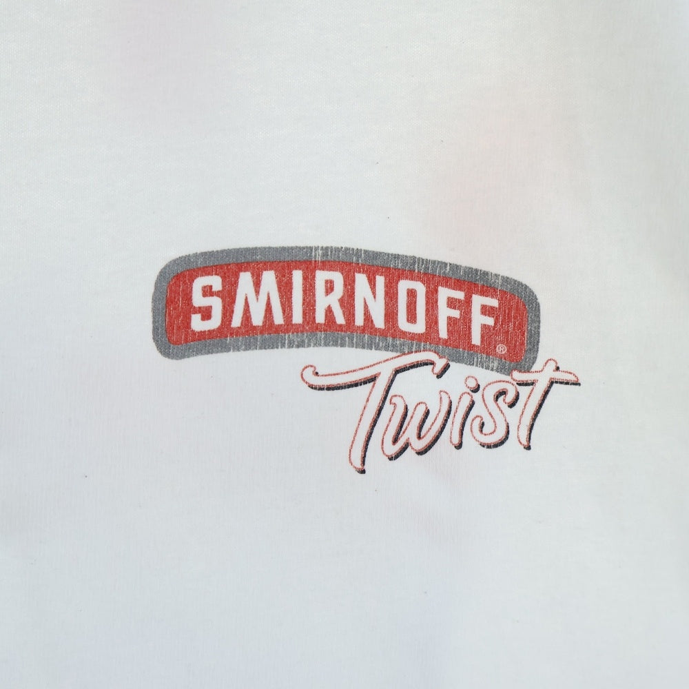 VINTAGE(ヴィンテージ) 00s SMIRNOFF PRINT TEE スミノフ Tシャツ 半袖カットソー ホワイト
