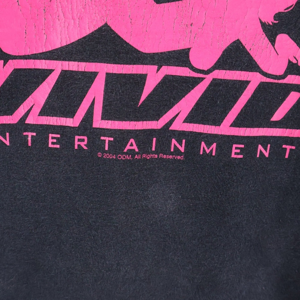 VINTAGE(ヴィンテージ) 00s VIVID ENTERTAINMENT ヴィヴィッド・エンターテインメント Tシャツ 半袖カットソー ブラック