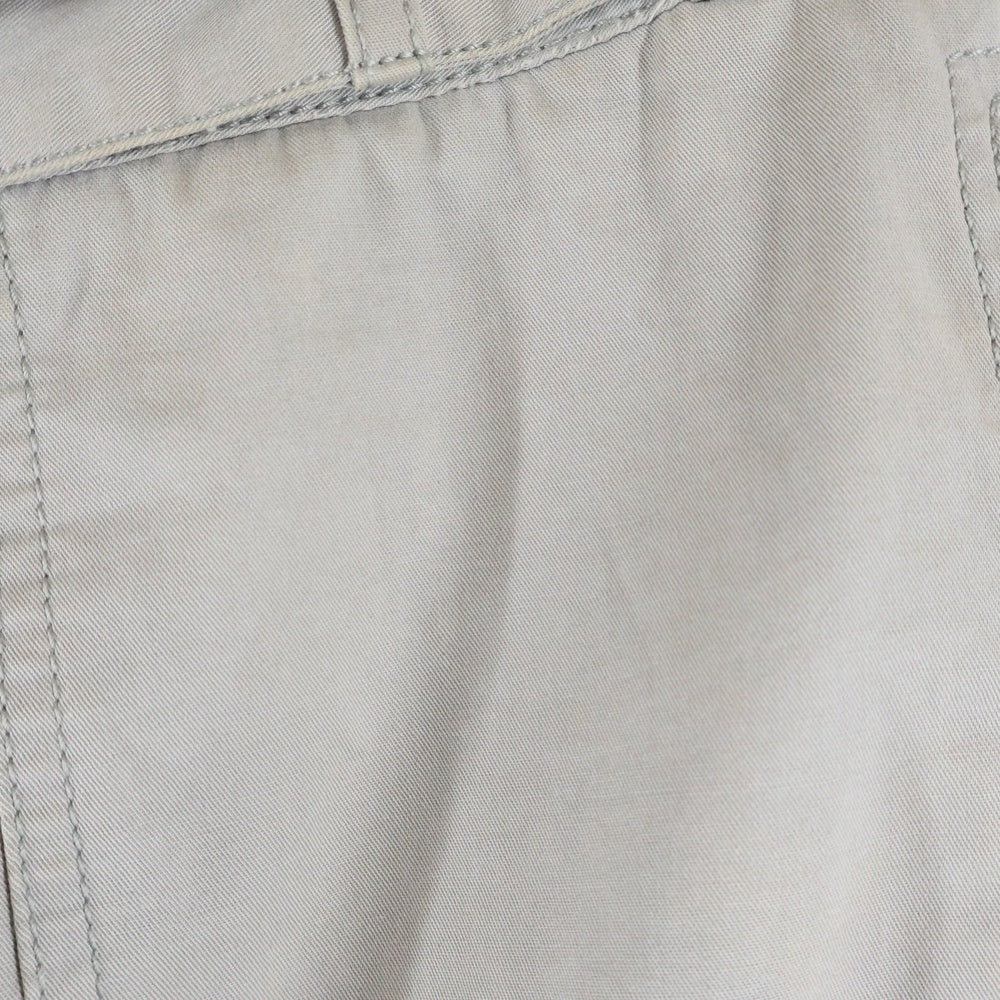 DOLCE & GABBANA(ドルチェアンドガッバーナ) 00s Archive Parachute Pants パラシュートパンツ ジップデザイン ワイドパンツ グレー