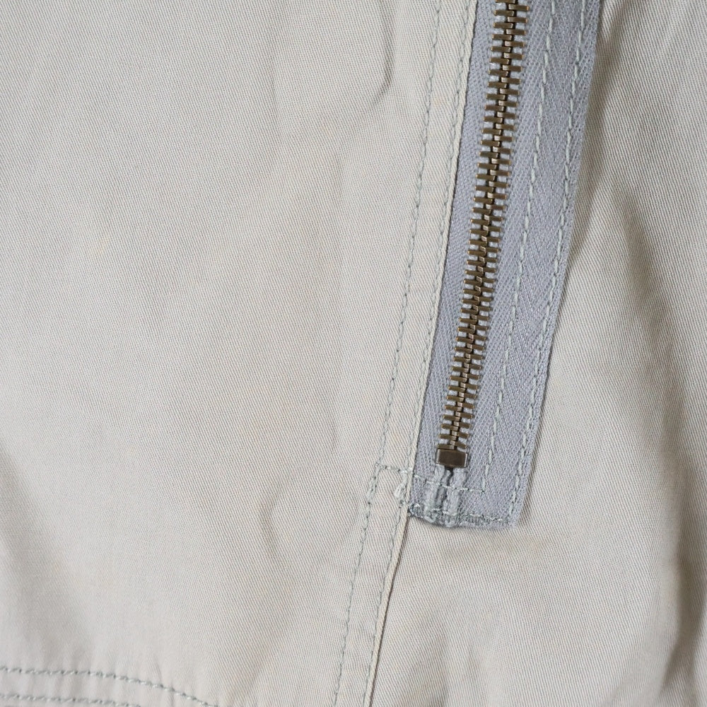 DOLCE & GABBANA(ドルチェアンドガッバーナ) 00s Archive Parachute Pants パラシュートパンツ ジップデザイン ワイドパンツ グレー