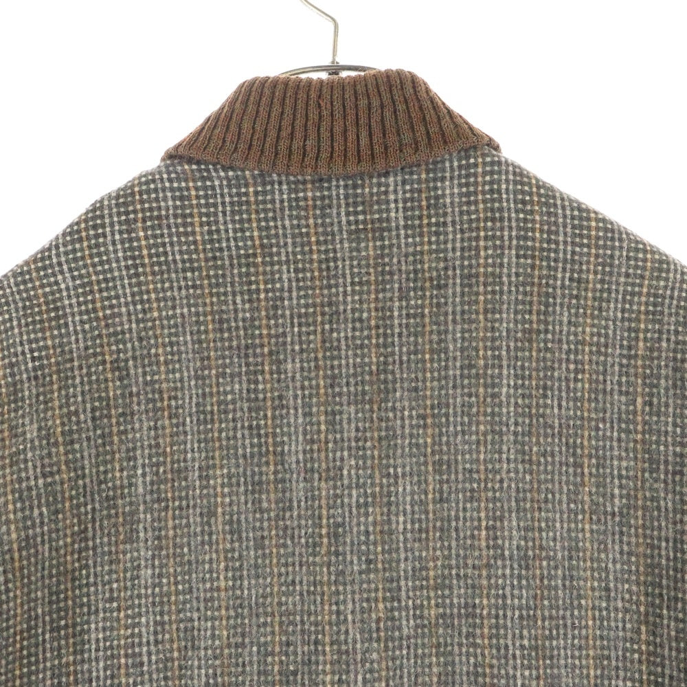 VINTAGE(ヴィンテージ) 50s Calderon of California Pharaoh Coat ファラオコート ボタンアップ ウール ハーフコート グリーン×ブラウン