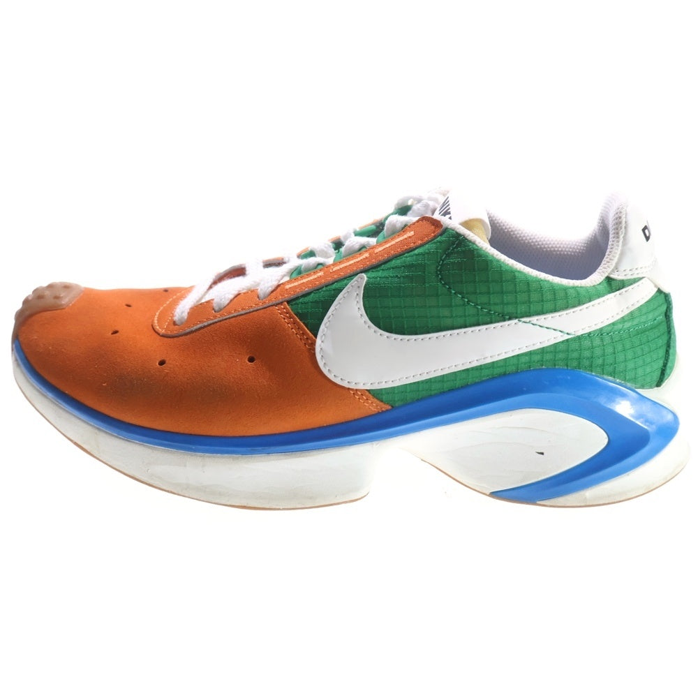 NIKE(ナイキ) D/MS/X WAFFLE STARFISH/WHITE-PINE GREEN-SAIL ワッフル スターフィッシュ スニーカー オレンジ×グリーン