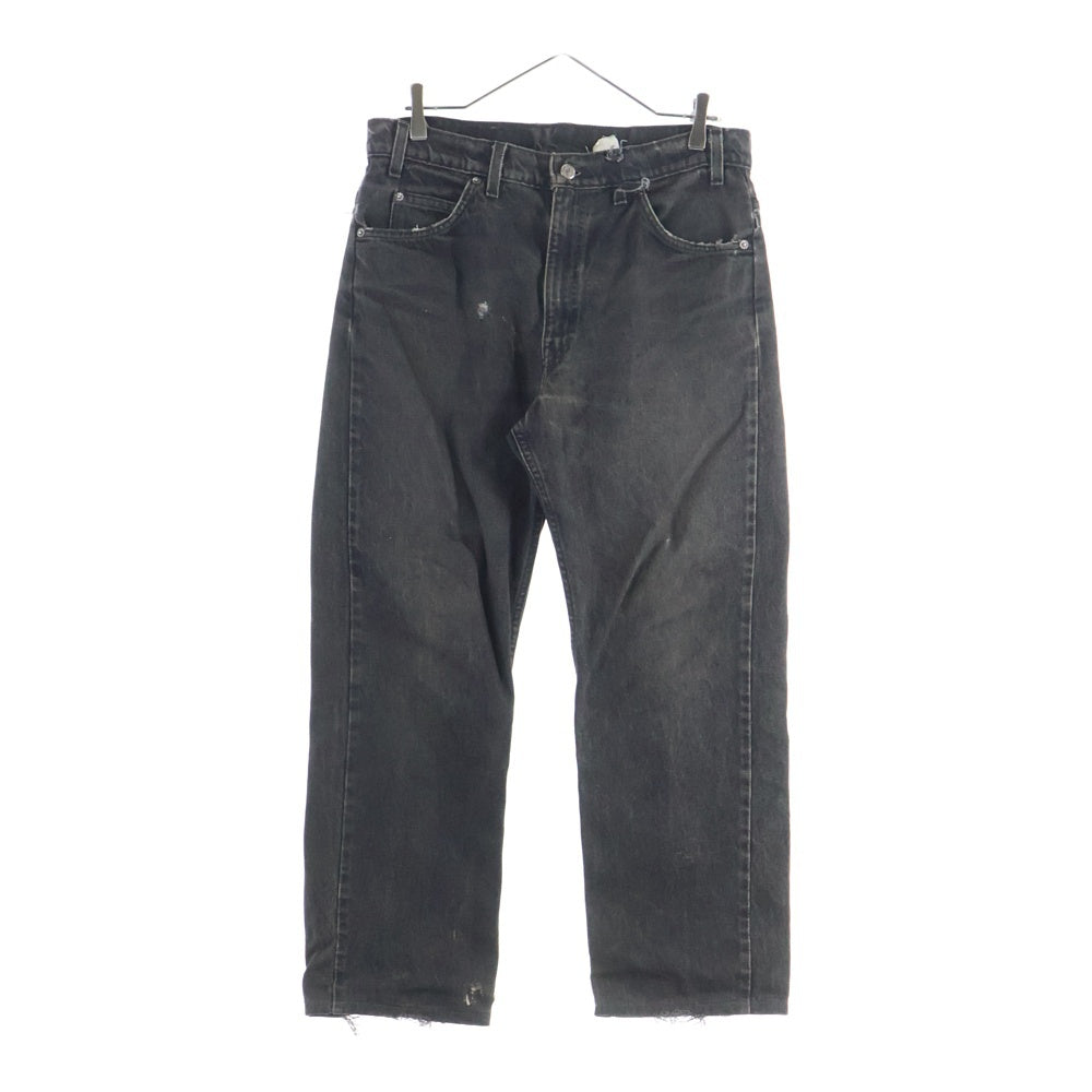 Levi's(リーバイス) 505 オレンジタブ YKK ジップ 後染め デニム ブラック