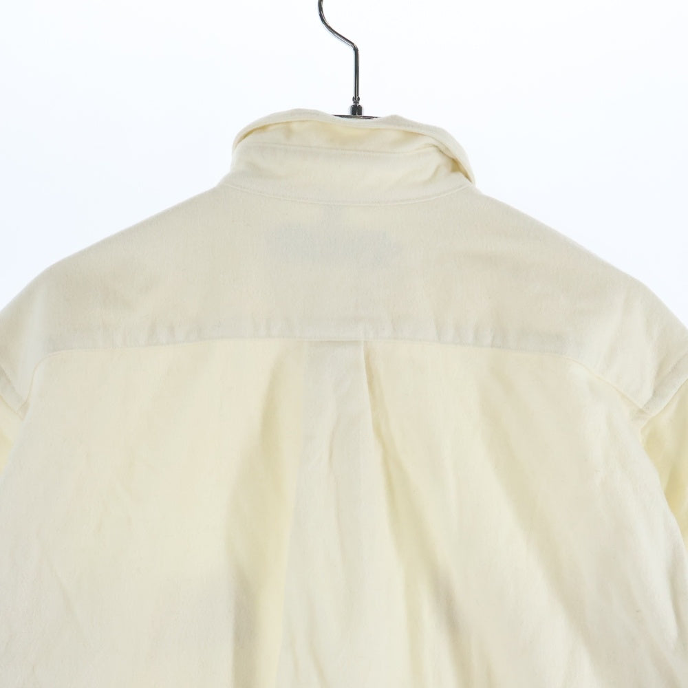 AUBERGE(オーベルジュ) FLANNEL SHIRT フランネル シャツ アイボリー