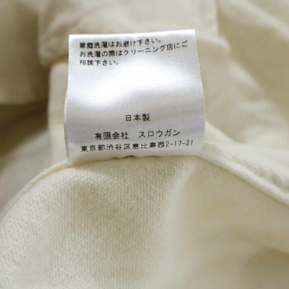 AUBERGE(オーベルジュ) FLANNEL SHIRT フランネル シャツ アイボリー