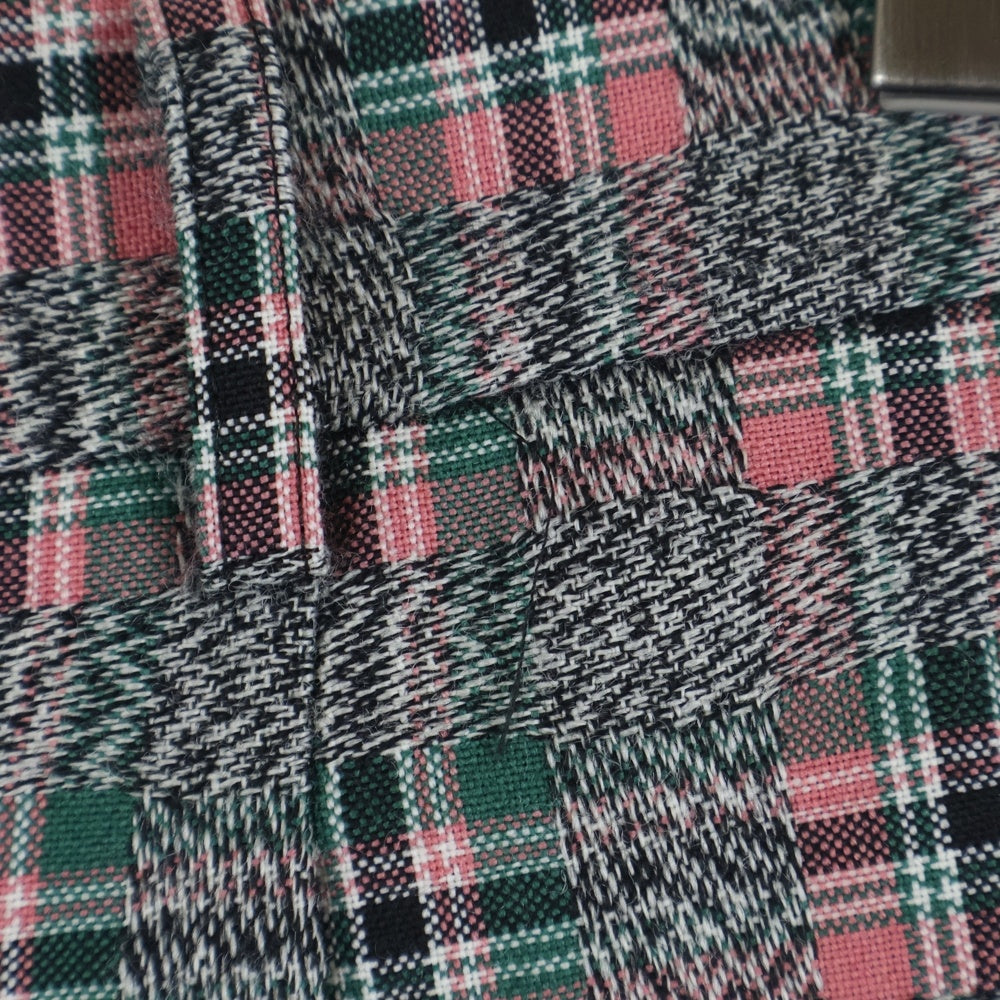 COMME des GARCONS HOMME PLUS(コムデギャルソンオムプリュス) 20AW タータンチェックワイドスラックスパンツ マルチカラー PF-P042