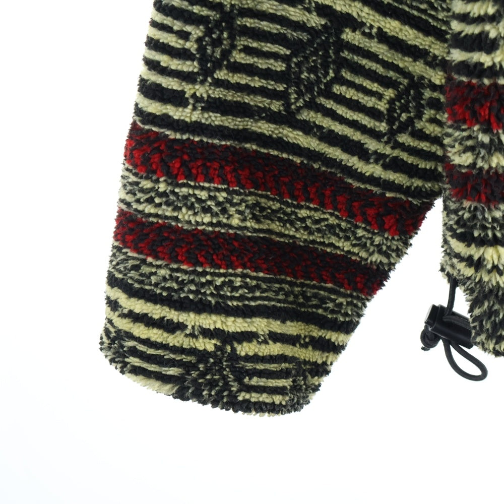 PATAGONIA(パタゴニア) 90s REVERSIBLE GLISSADE JACKET BULLSEYE MADE IN USA グリセード ブルズアイ プルオーバー ジャケット 総柄 マルチカラー/グリーン