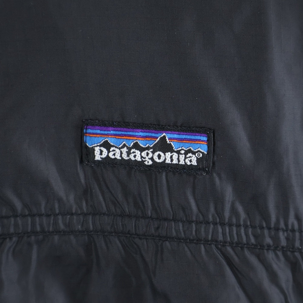 PATAGONIA(パタゴニア) 90s REVERSIBLE GLISSADE JACKET THUNDER PATTERN 97年製 グリセード サンダー ジップアップ ジャケット ネイビー/ブラック