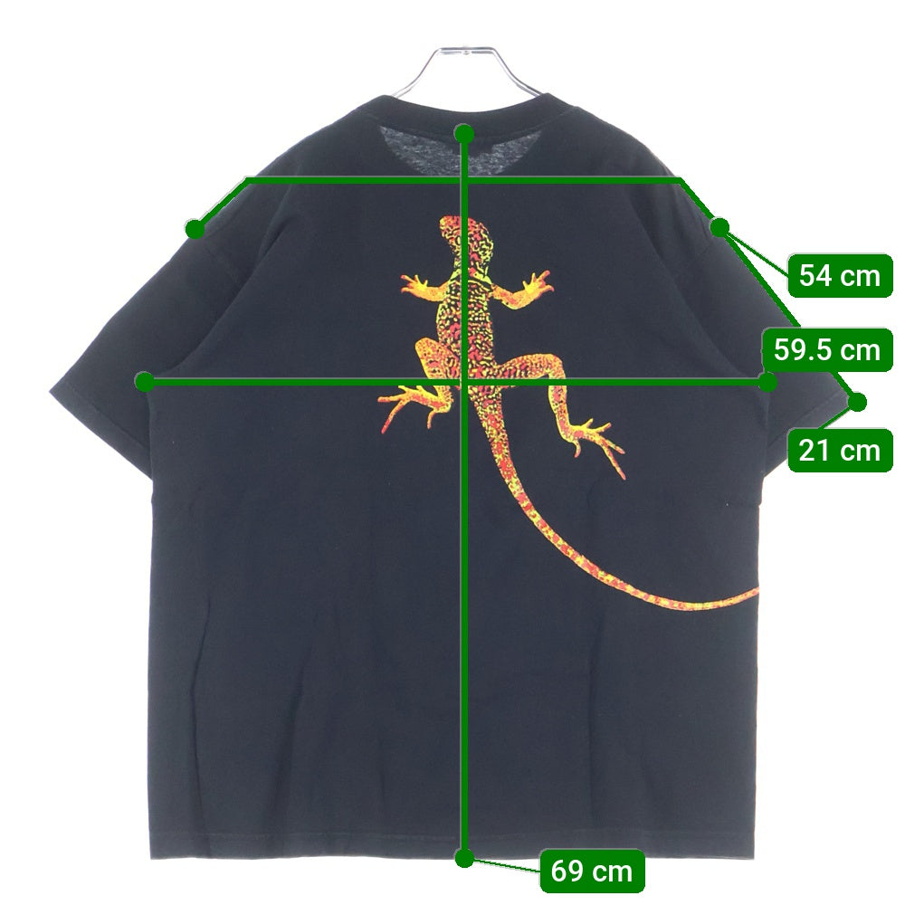 VINTAGE(ヴィンテージ) 90s MARLBORO UNLIMITED LIZARD マルボロ アンリミテッド 半袖Tシャツ カットソー ブラック