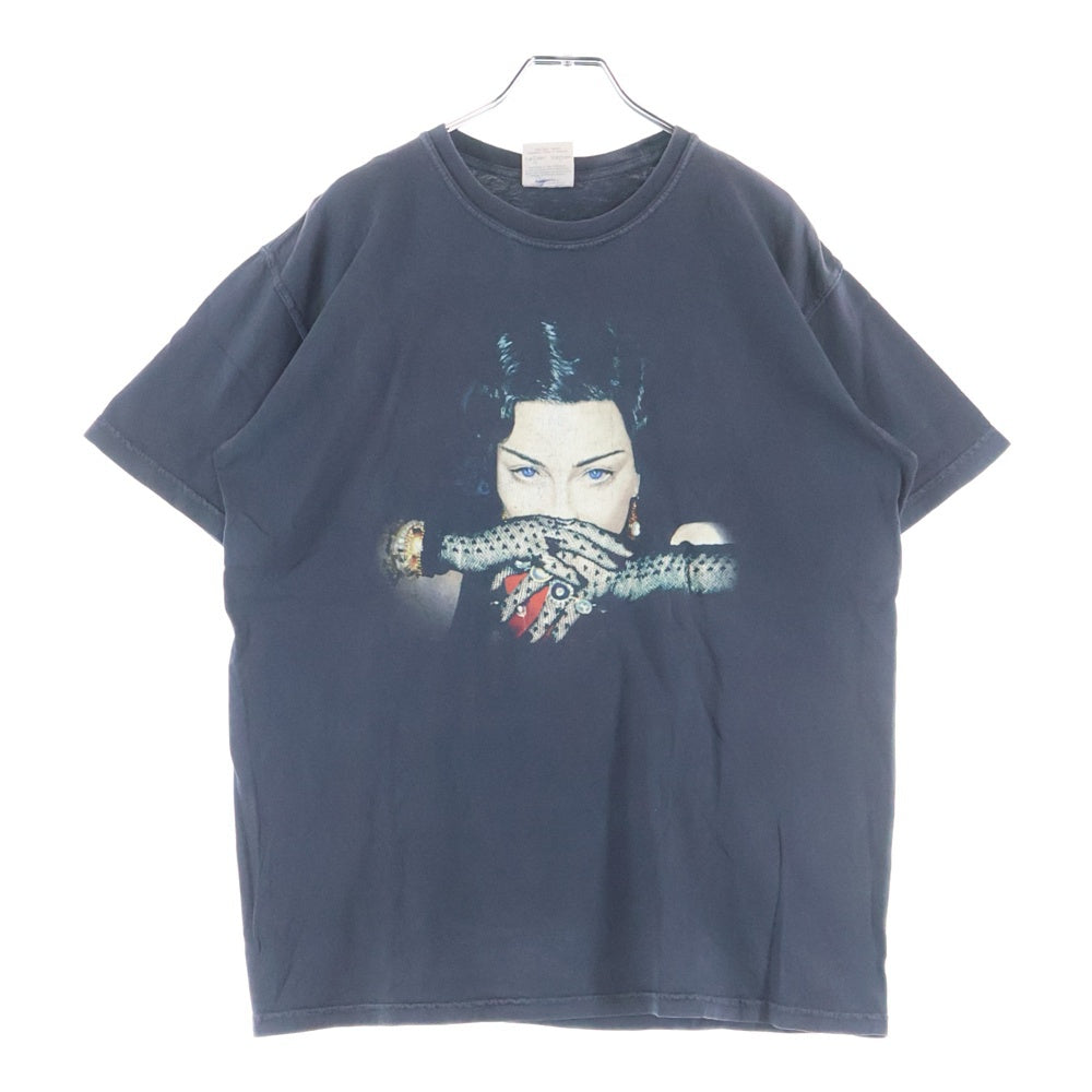 NO BRAND(ノーブランド) 00s MADONNA MADAME X TOUR マドンナ マダム エックス ツアー 半袖Tシャツ カットソー ブラック